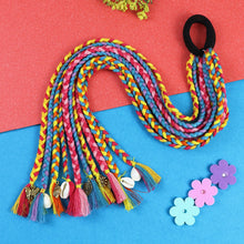 Load image into Gallery viewer, Boho Style Braided Hair Tie