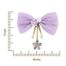 Load image into Gallery viewer, Hanging Charms Bow Hair Clip