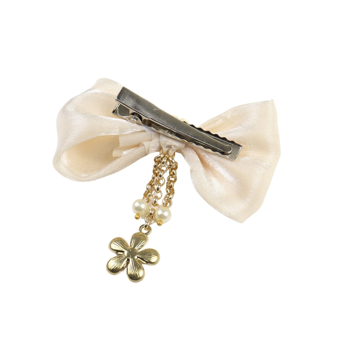 Hanging Charms Bow Hair Clip