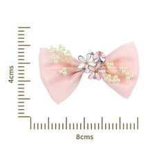 Load image into Gallery viewer, Floral Charms Bow Hair Clip