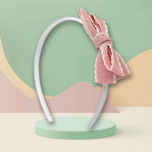 Load image into Gallery viewer, Fabric Bow Hair Band  Trendy Girls Hair Accessory for Rakhi & Gifting