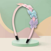 Load image into Gallery viewer, Sequin Butterfly Heart Charms Hair Band  Trendy Girls Hair Accessory for Rakhi & Gifting