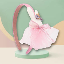 Load image into Gallery viewer, Rabbit Face Bow Hair Band  Trendy Girls Hair Accessory for Rakhi & Gifting
