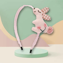 Load image into Gallery viewer, Plush Rabbit Hair Band  Trendy Girls Hair Accessory for Rakhi & Gifting