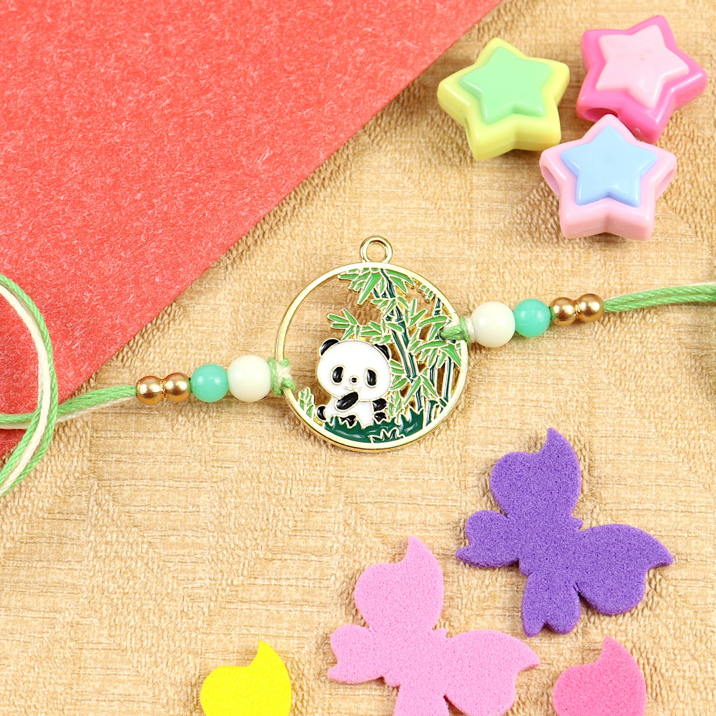 Panda motif kids Rakhi