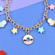 Load image into Gallery viewer, Ice-Cream Donut Charms Bracelet