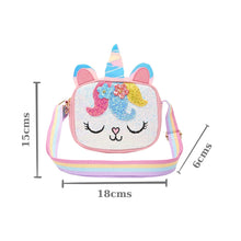 Load image into Gallery viewer, Unicorn Glitter Sling Bag - Pink