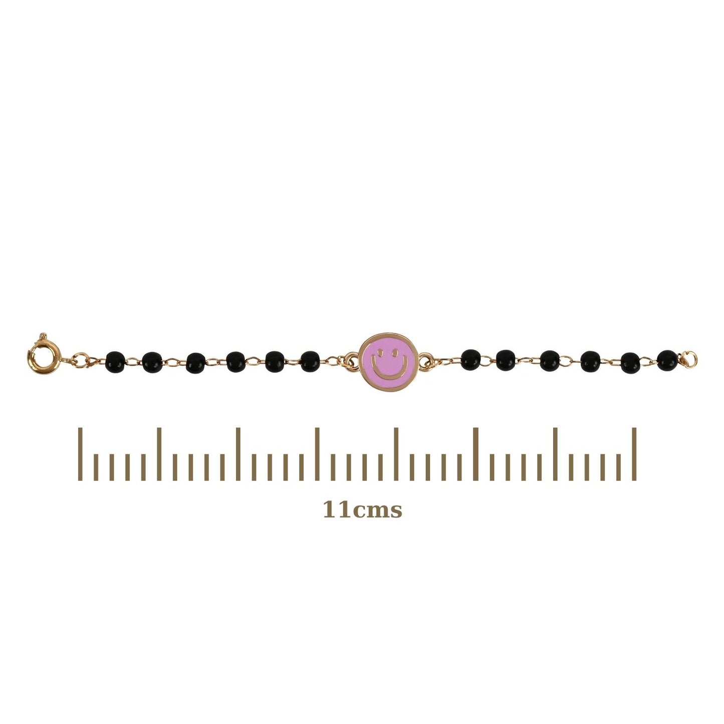 Smiley Nazariya Bracelet Rakhi for Girls
