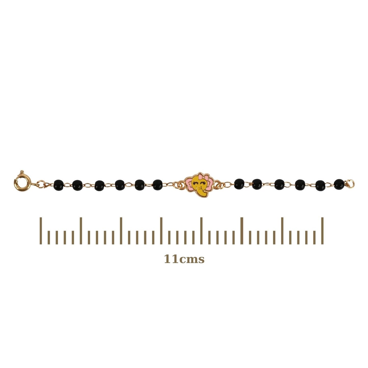 Elephant Charm Nazariya Girls Bracelet Rakhi