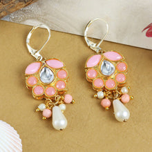 Load image into Gallery viewer, Explore exquisite ethnic jewelry for girls and add a touch of charm and elegance to their festive look. Shop for bracelets, necklace, earrings and jewellery sets. Light Weight. Comfort Fit. Value Buy. Product from Asthetika Kids.