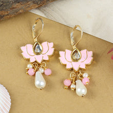 Load image into Gallery viewer, Explore exquisite ethnic jewelry for girls and add a touch of charm and elegance to their festive look. Shop for bracelets, necklace, earrings and jewellery sets. Light Weight. Comfort Fit. Value Buy. Product from Asthetika Kids.