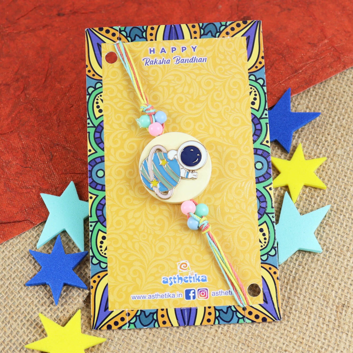 Astronaut Galaxy Rakhi
