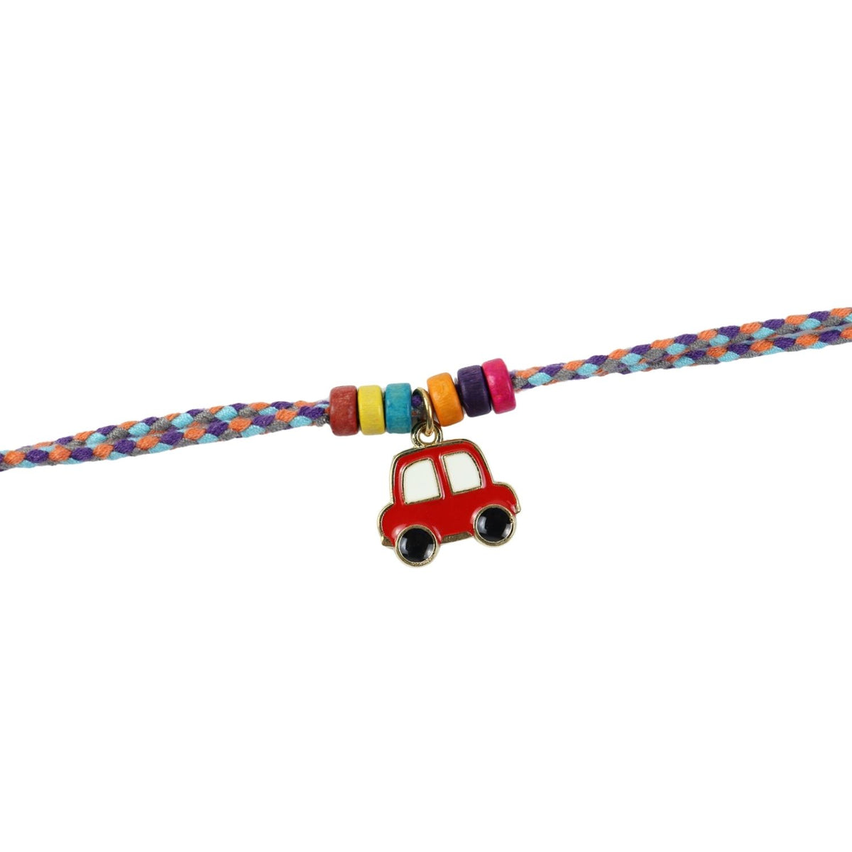 Car Weaved Thread Bracelet Rakhi