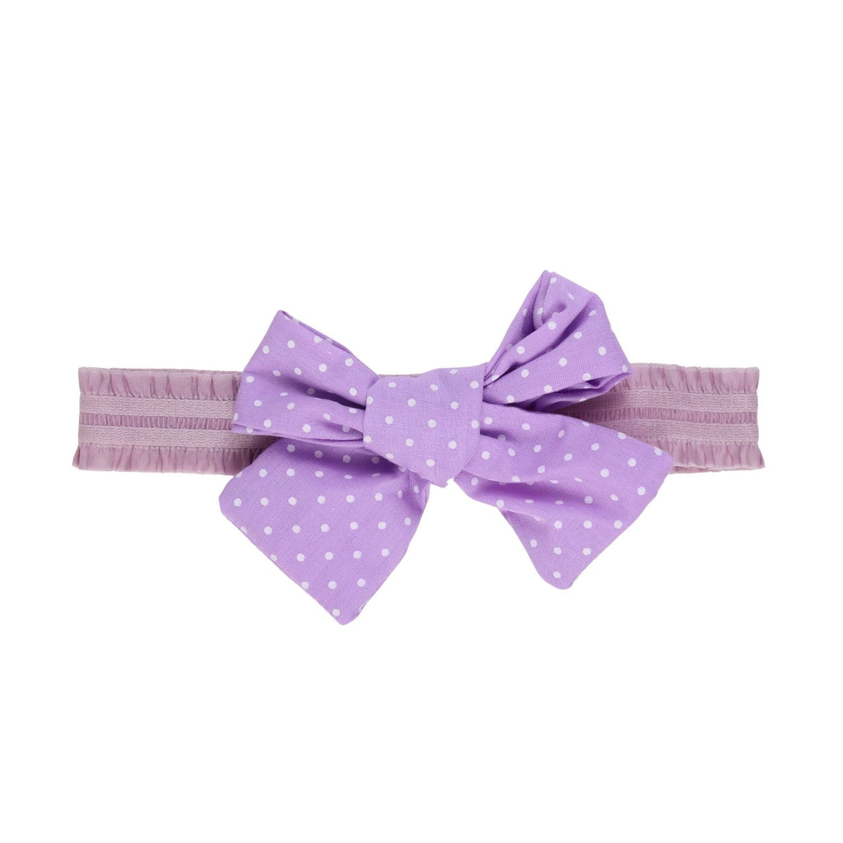 Polka Dot Bow Headband