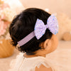 Glitter Bow Headband