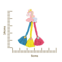 Load image into Gallery viewer, Unicorn Tassels Hair Clip
