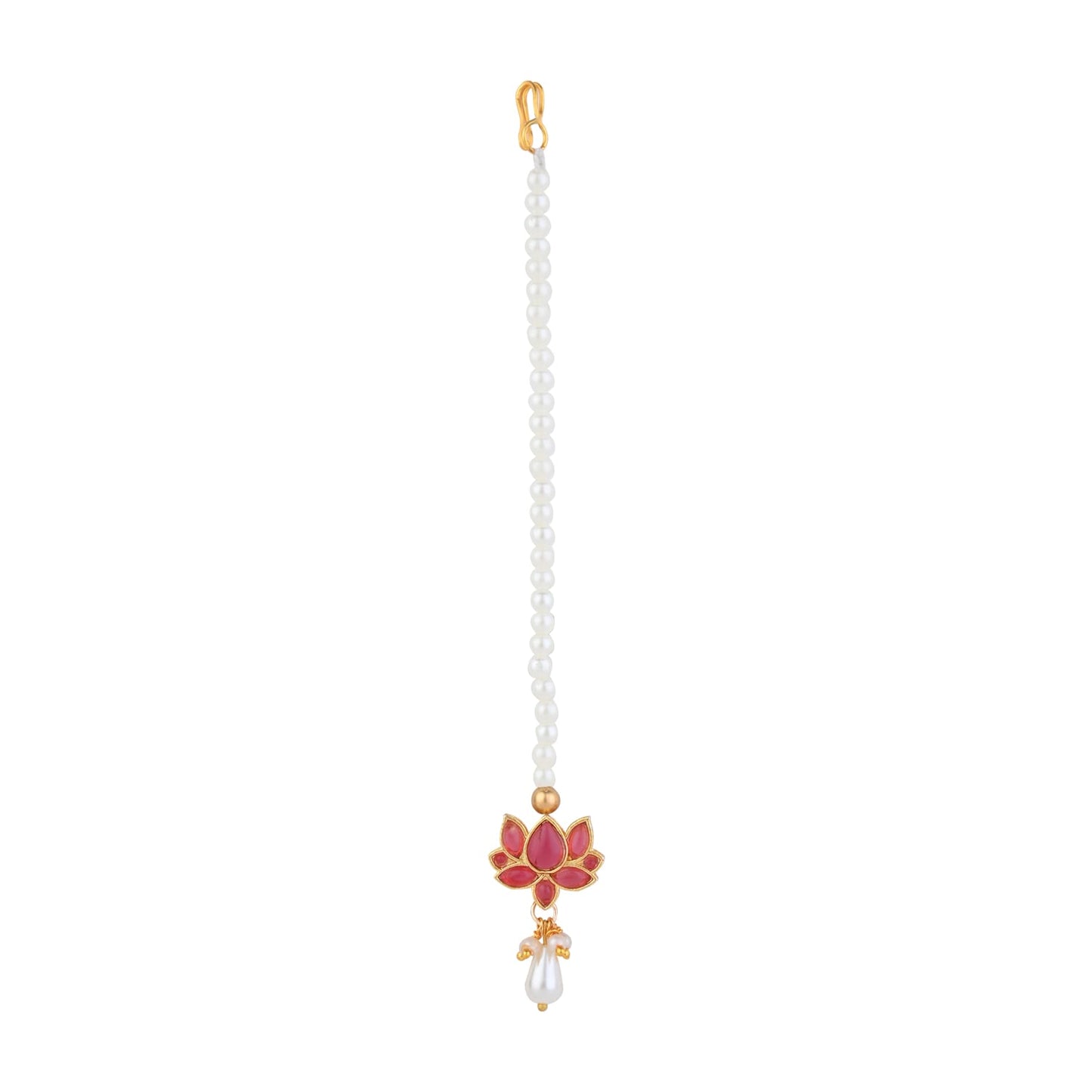 Kundan Stone Maang Tikka for Girls