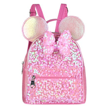 Load image into Gallery viewer, Sequin Glitter Backpack for Young Girls - Pink
