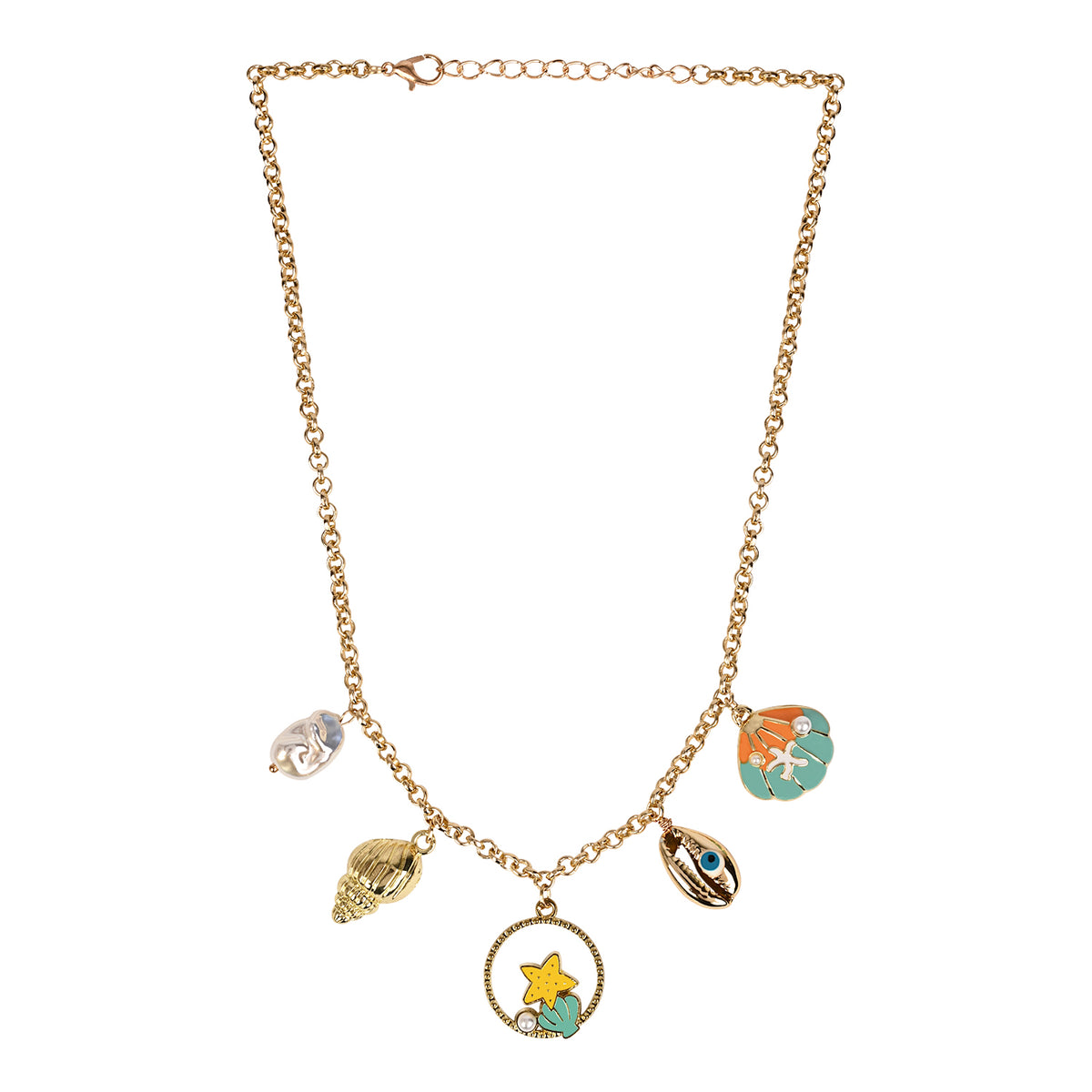 Sea World Multi Charm Necklace