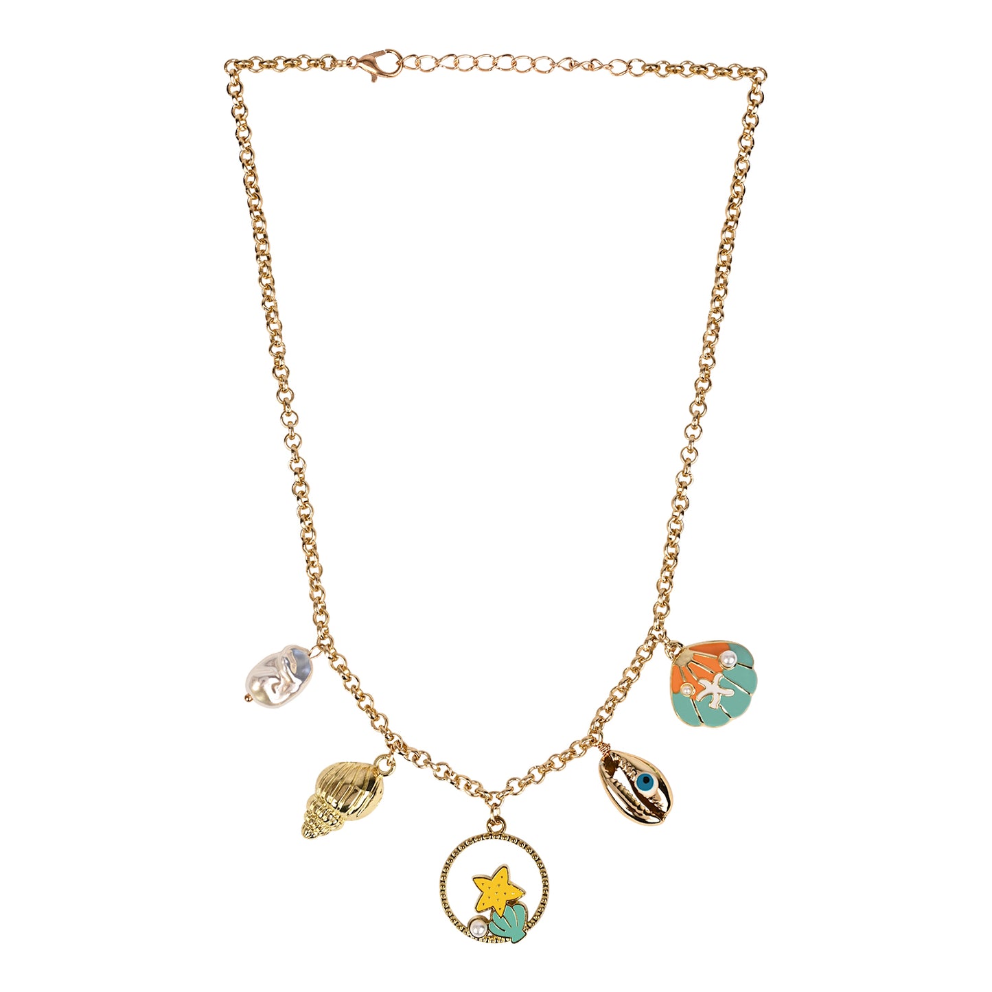 Sea World Multi Charm Necklace