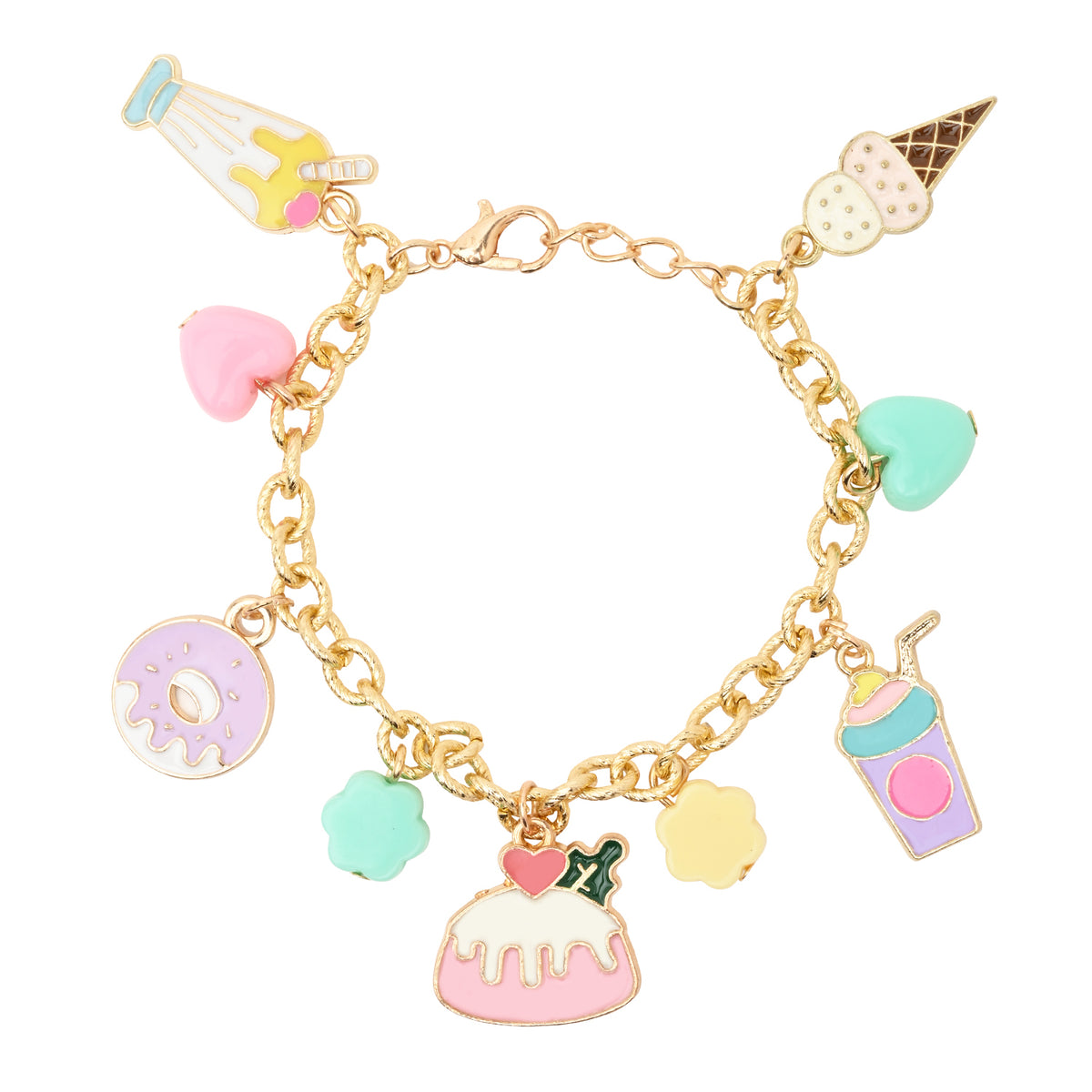 Multi-Charm Girls Bracelet Rakhi