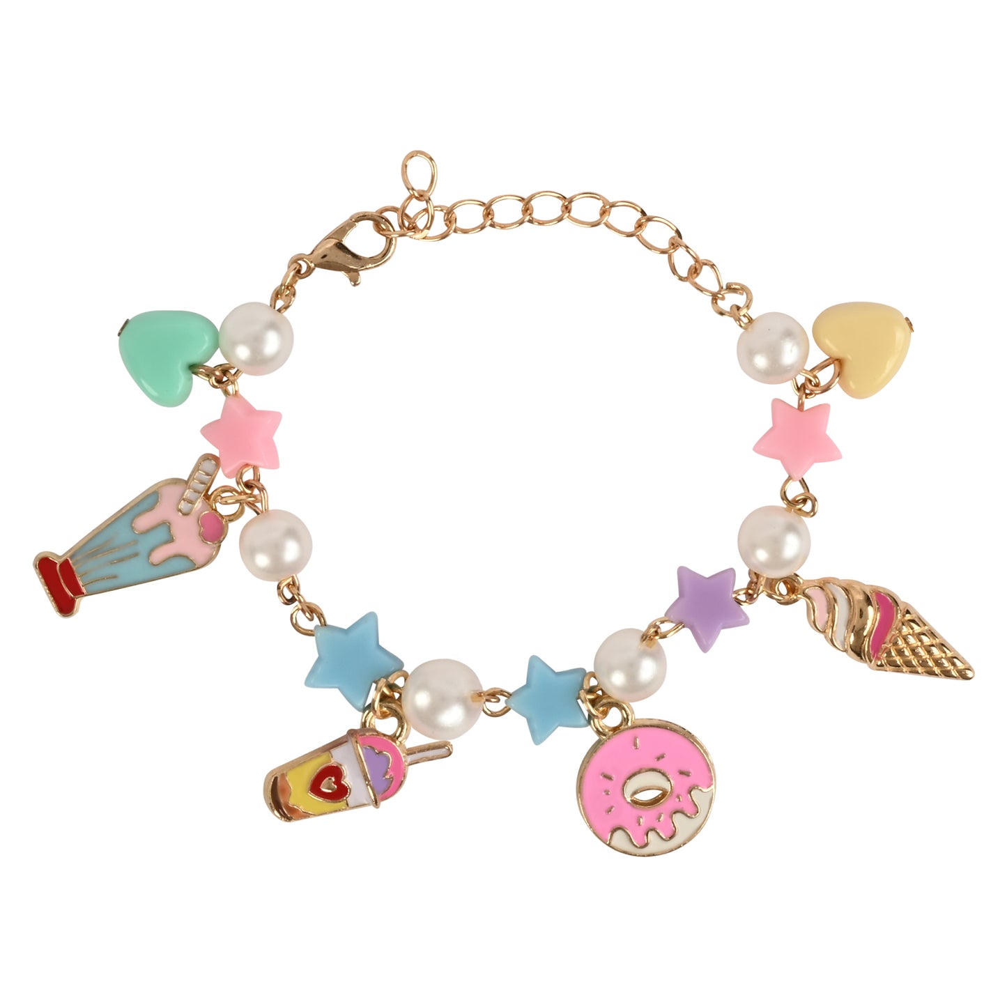 Multi-Charm Bracelet Rakhi for Girls