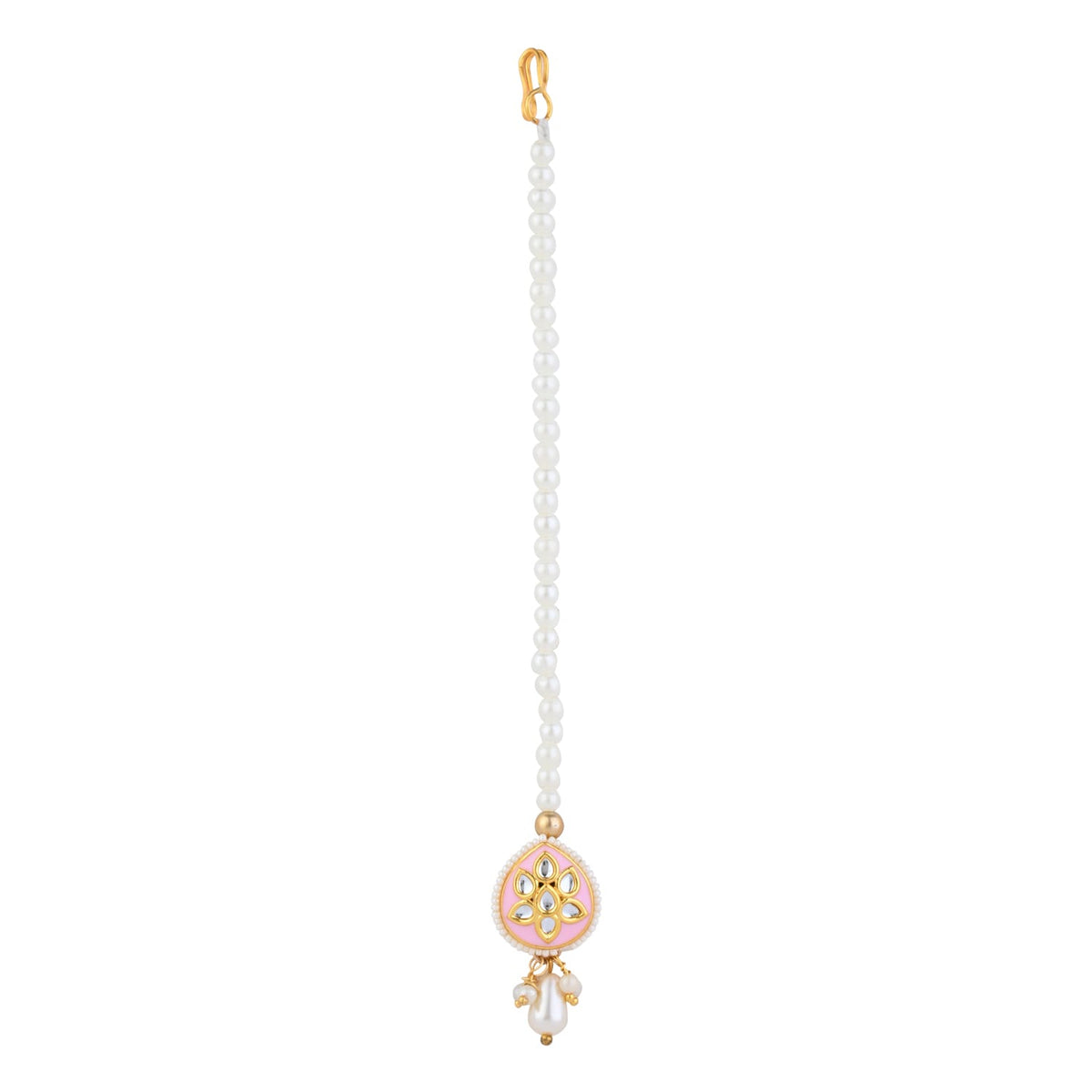 Kundan Stone Maang Tikka for Girls