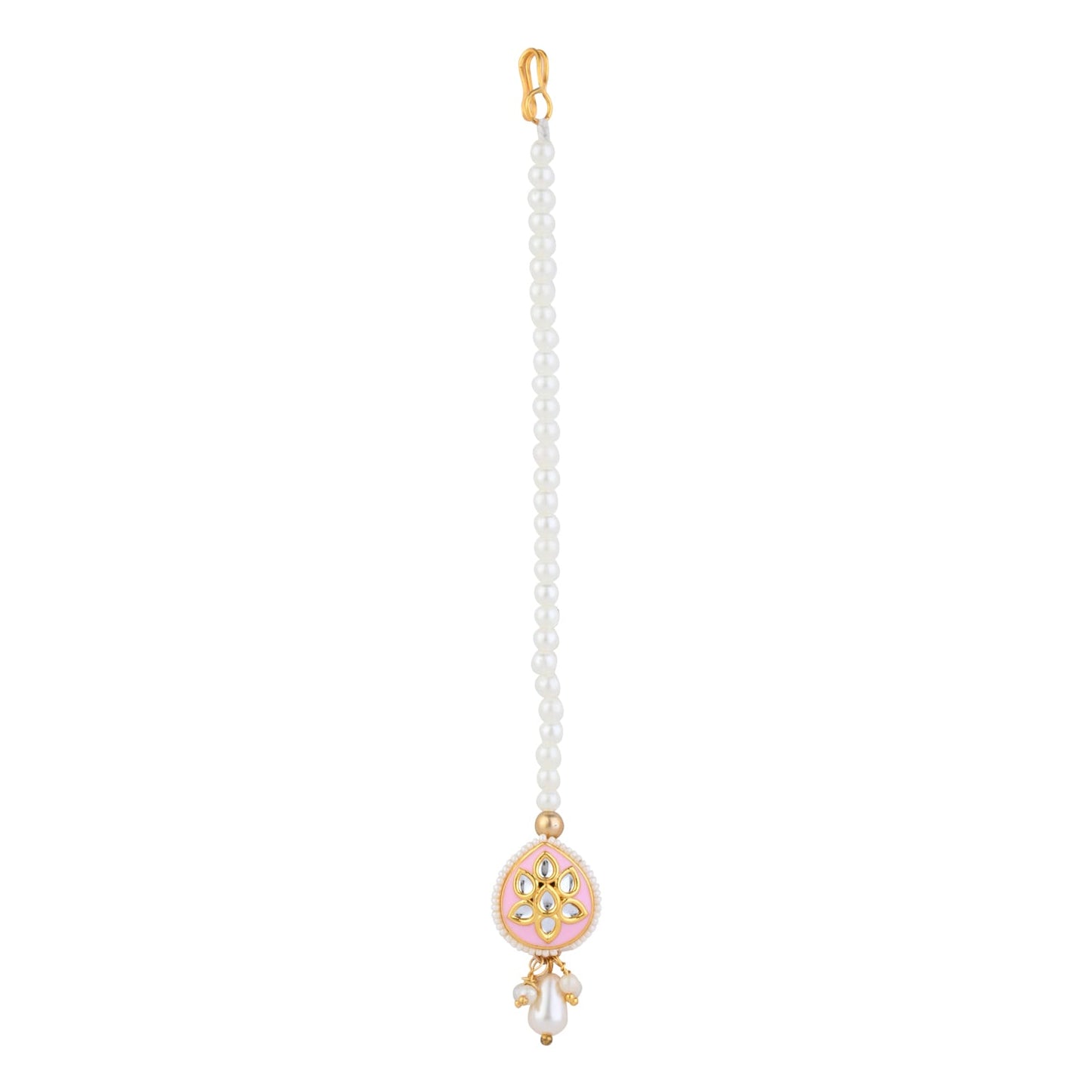 Kundan Stone Maang Tikka for Girls