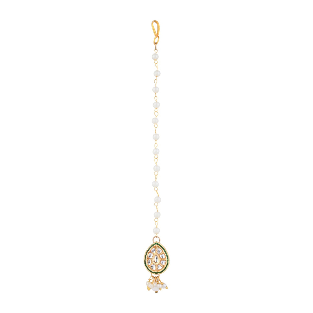 Kundan Stone Maang Tikka for Girls