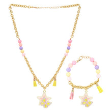 Load image into Gallery viewer, Star Butterfly Charm Necklace Jewellery Set
