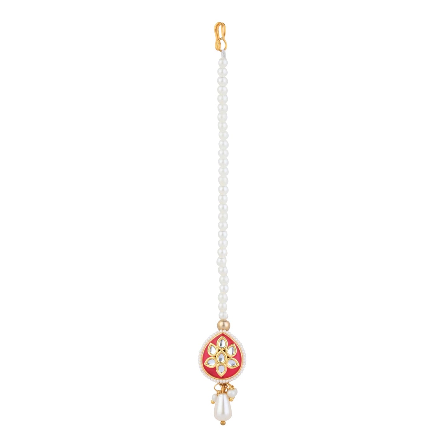 Kundan Stone Maang Tikka for Girls