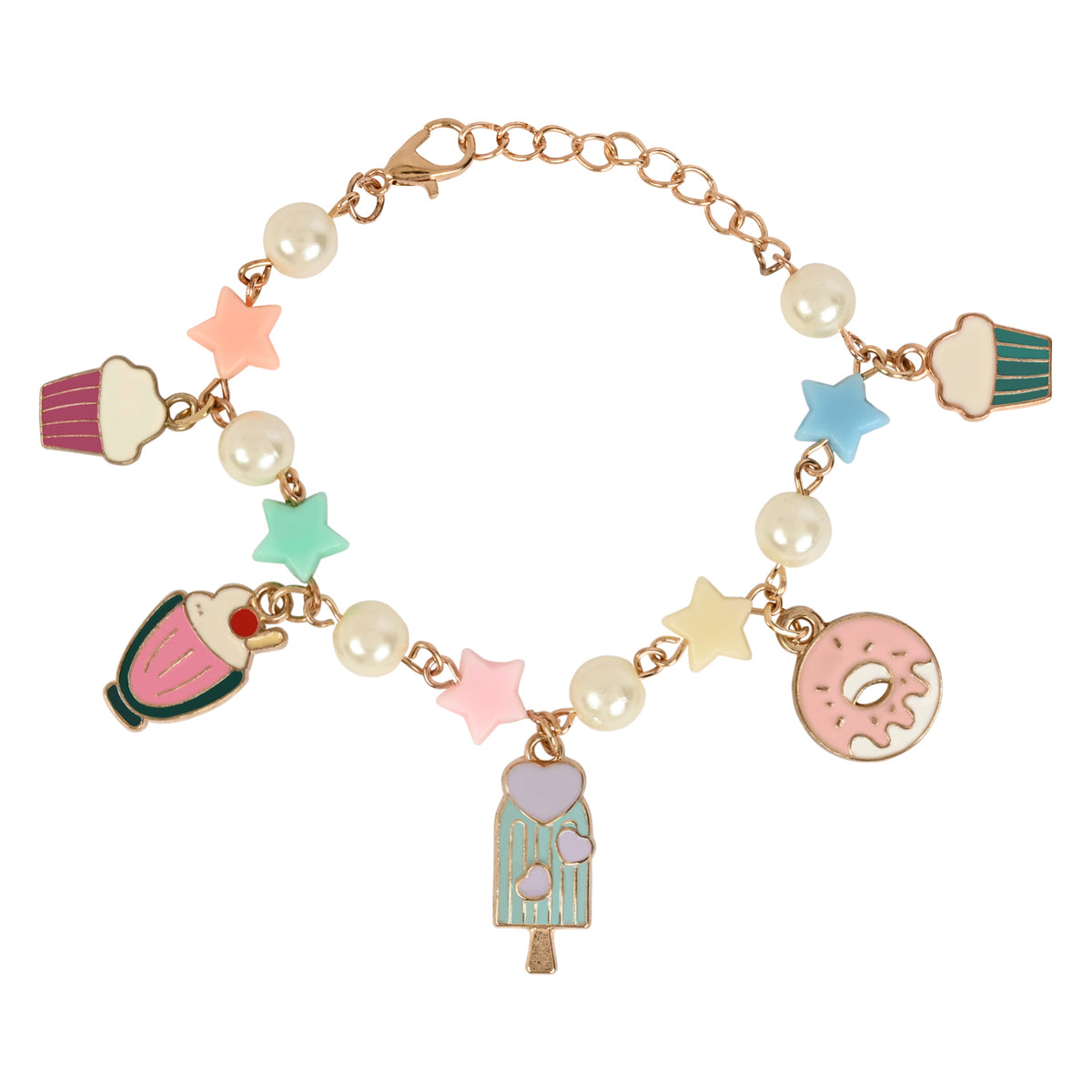 Ice-Cream Multi-Charm Kids Bracelet