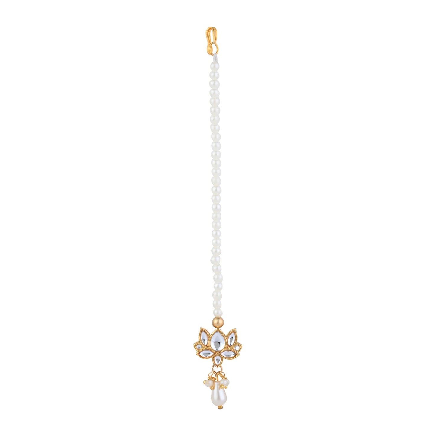 Kundan Stone Maang Tikka for Girls