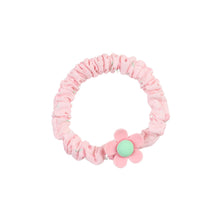 Load image into Gallery viewer, Floral Charms Set of 2 Fabric Hair Ties
