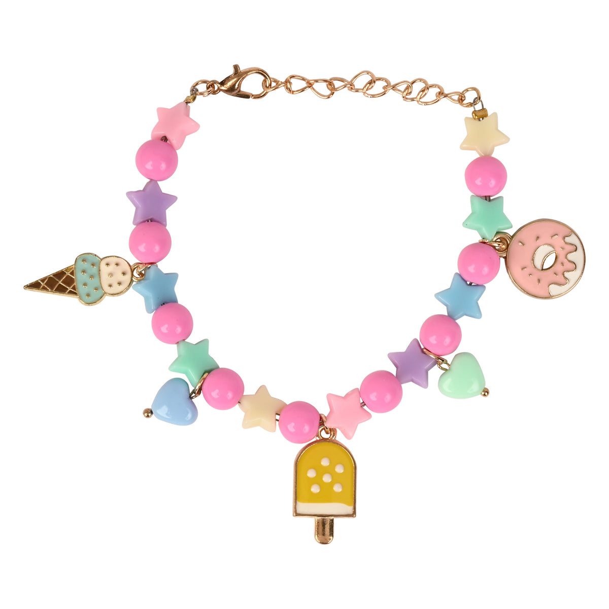 Ice-Cream Donut Beaded Kids Bracelet