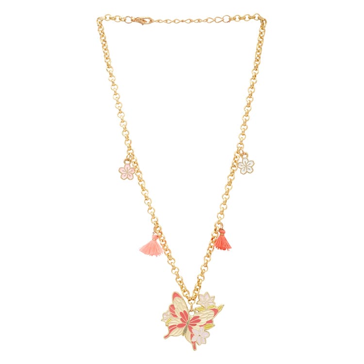 Butterfly Charm Chain Necklace