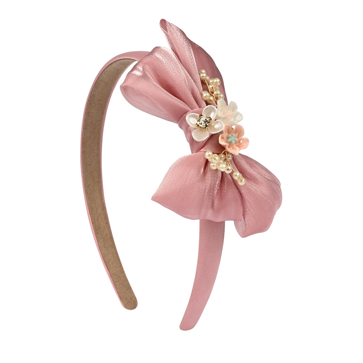 Filigree Embellished Bow Hairband