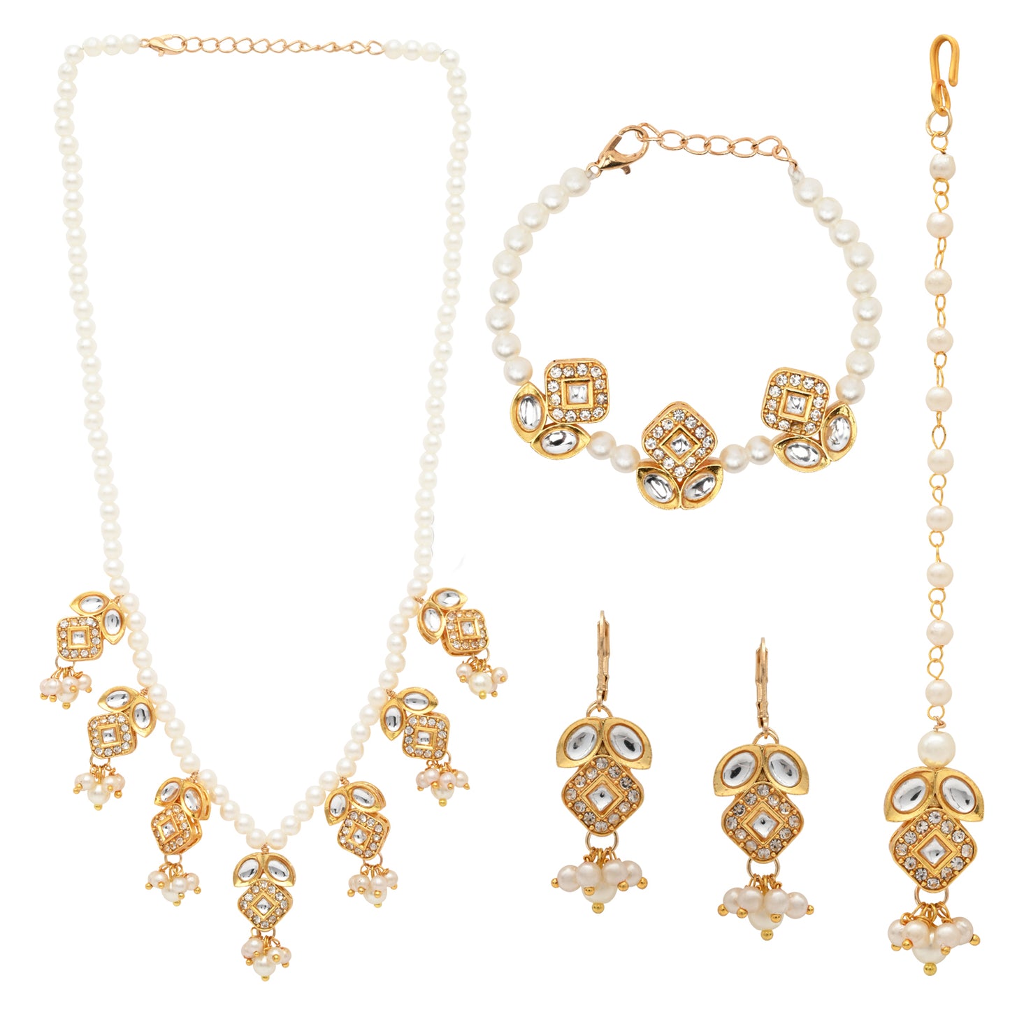 Kundan Jewellery Set for Girls