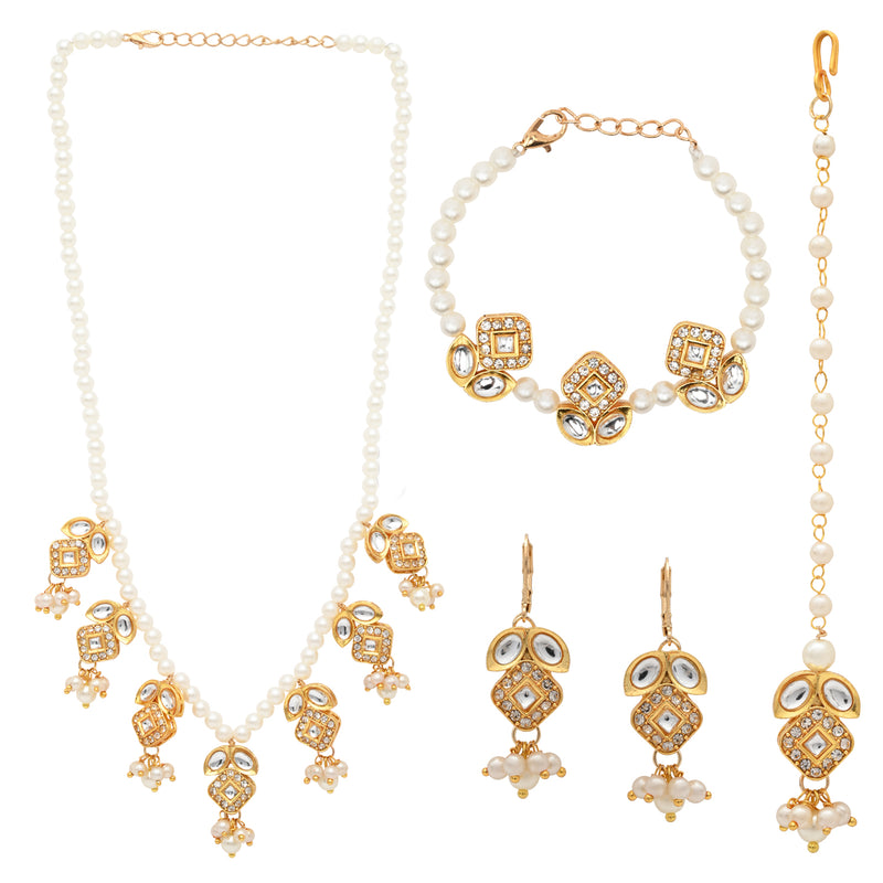 Kundan Jewellery Set for Girls