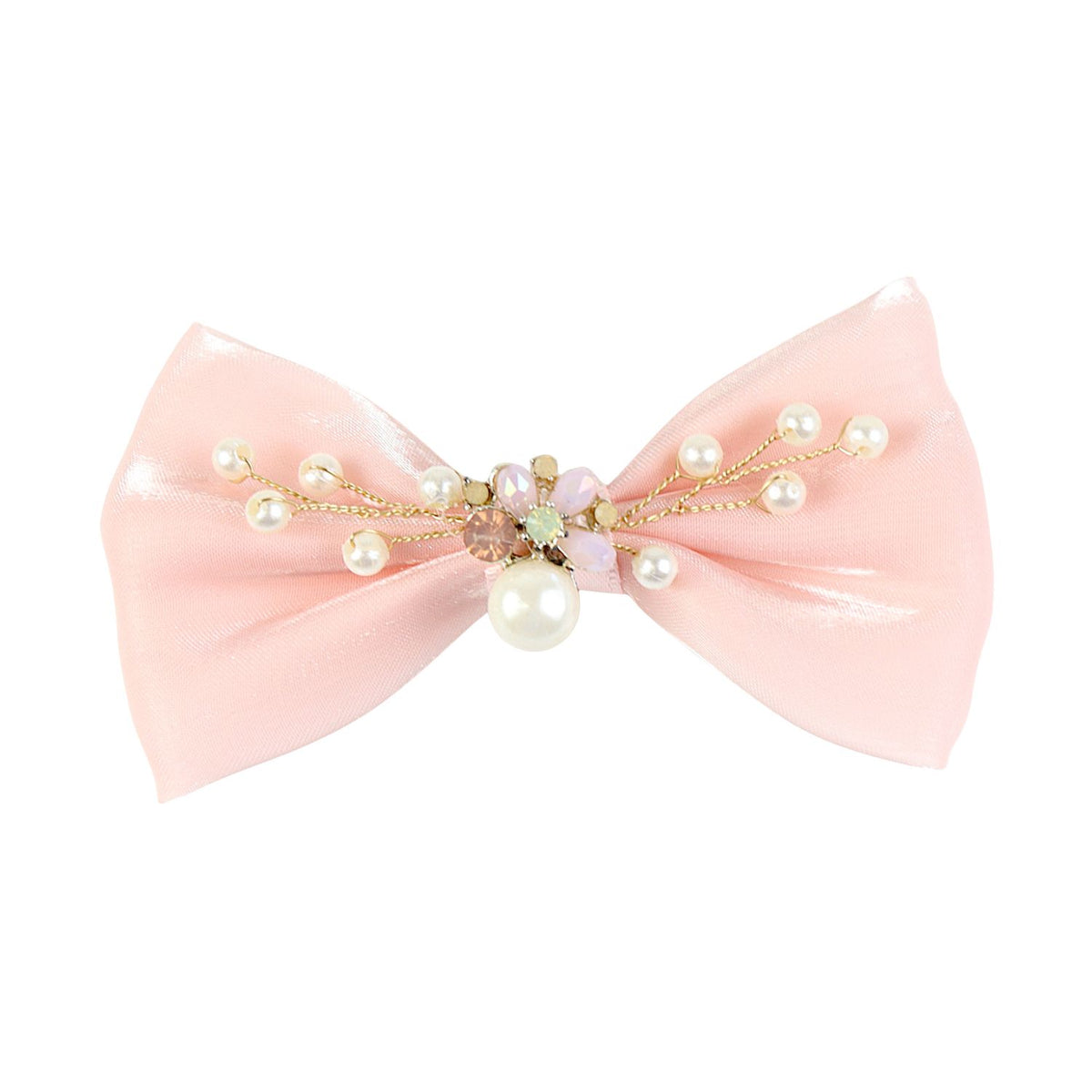 Bow Charm Kids Hair Clip