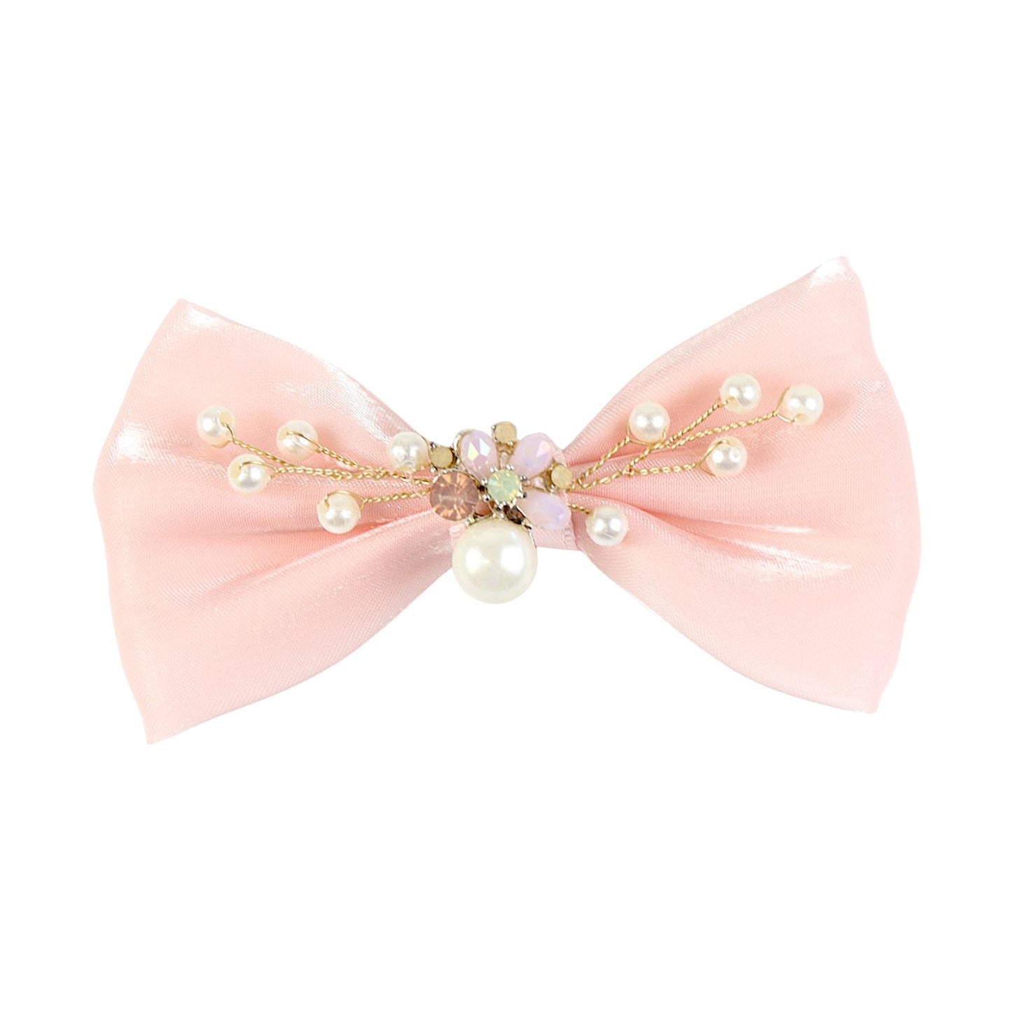 Bow Charm Kids Hair Clip