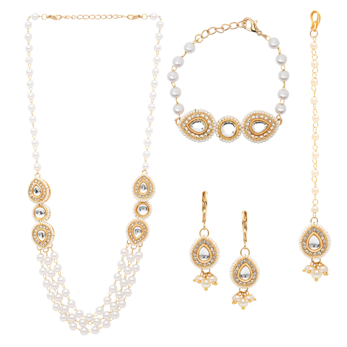 Kundan Jewellery Set for Girls