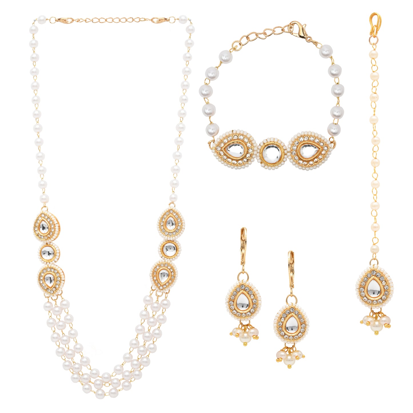 Kundan Jewellery Set for Girls