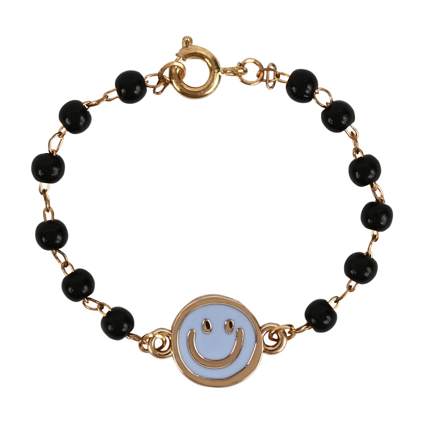 Smiley Charm Nazariya Girls Bracelet Rakhi