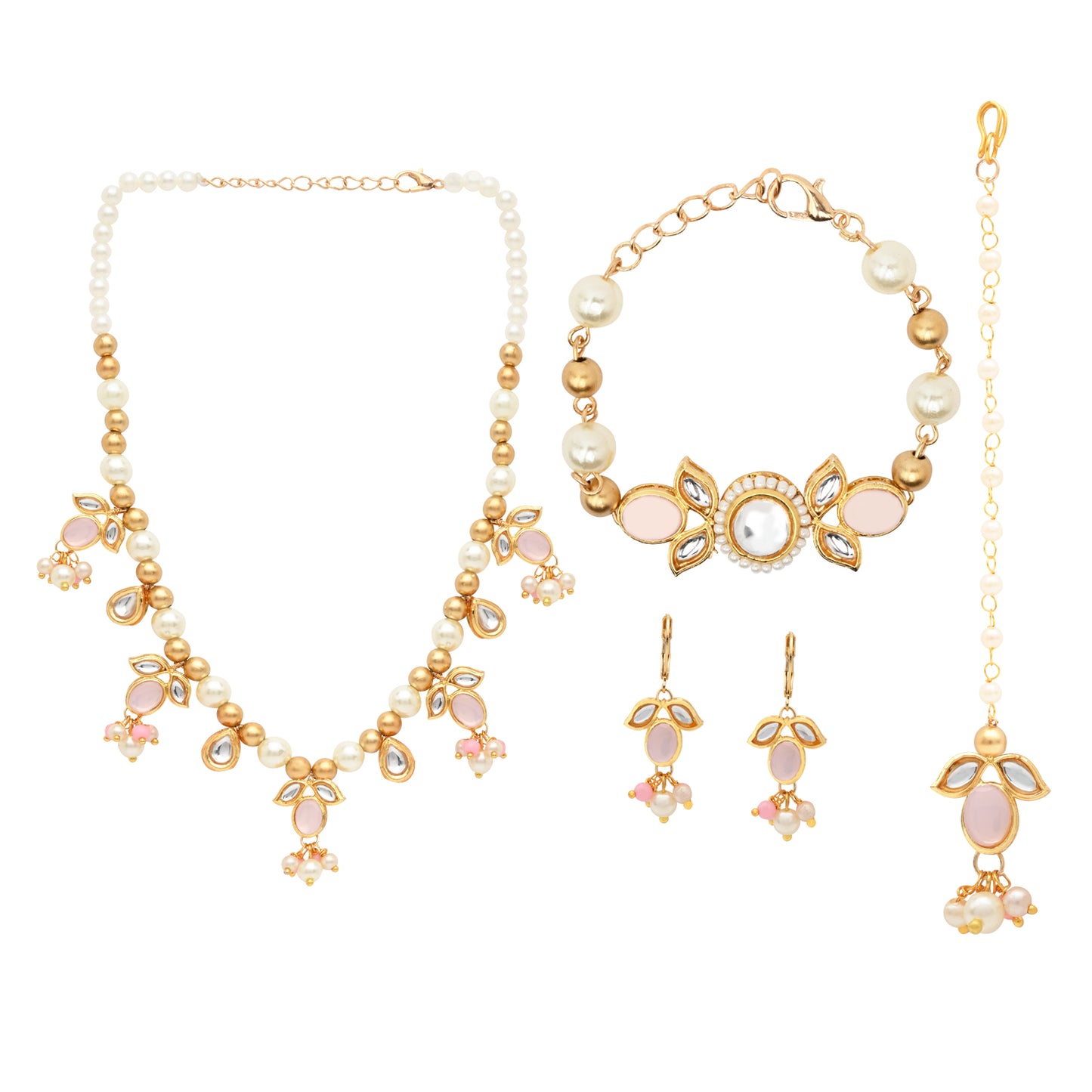 Kundan Jewellery Set for Girls