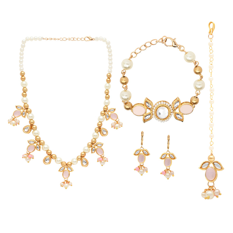 Kundan Jewellery Set for Girls