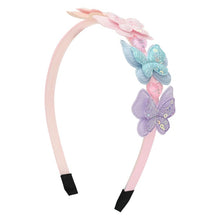 Load image into Gallery viewer, Sequin Butterfly Heart Charms Hair Band
