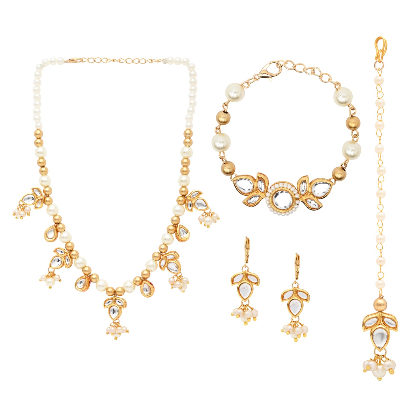 Kundan Jewellery Set for Girls
