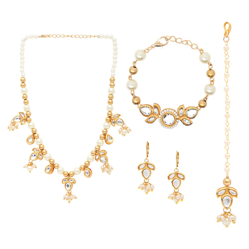 Kundan Jewellery Set for Girls