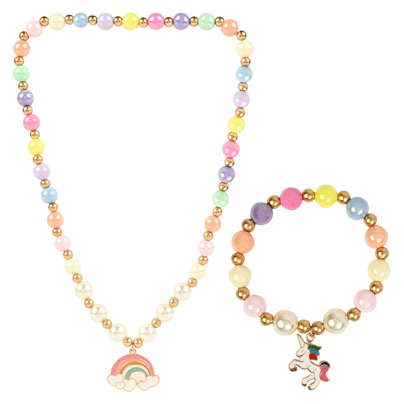 Unicorn Rainbow Kids Jewellery Set